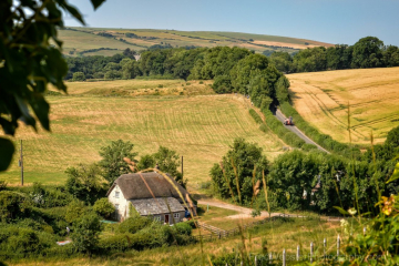 Corfe countryside