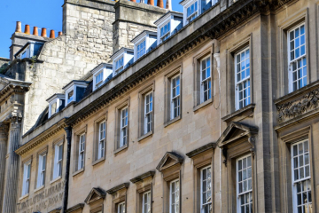 roman architectural influence in bath