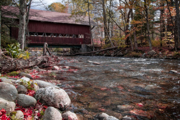 brook road covered bridge